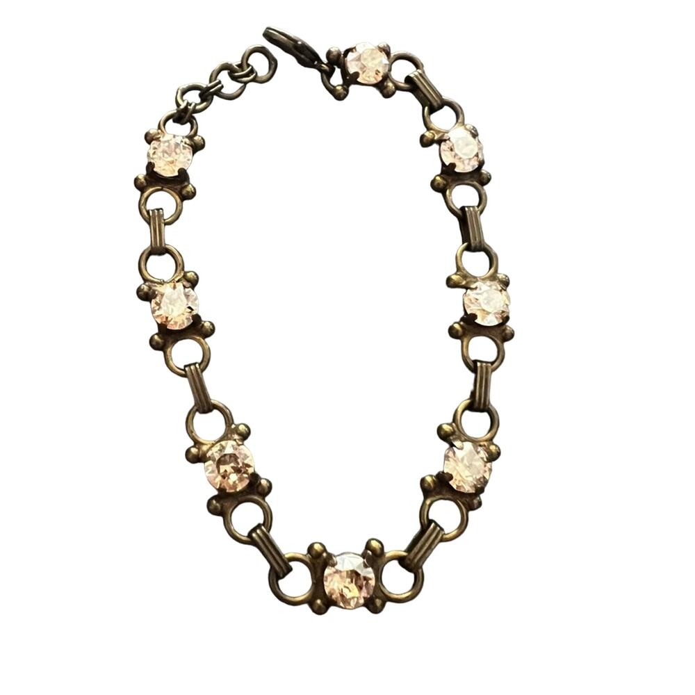 Sorrelli Crystal Brass Bracelet
